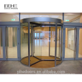 Comercial glass entrance revolving doors